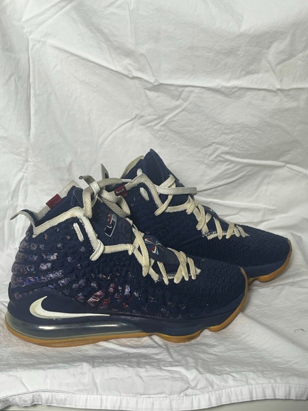 Nike LeBron 17 College Navy CD5056-400 Men’s Size 7